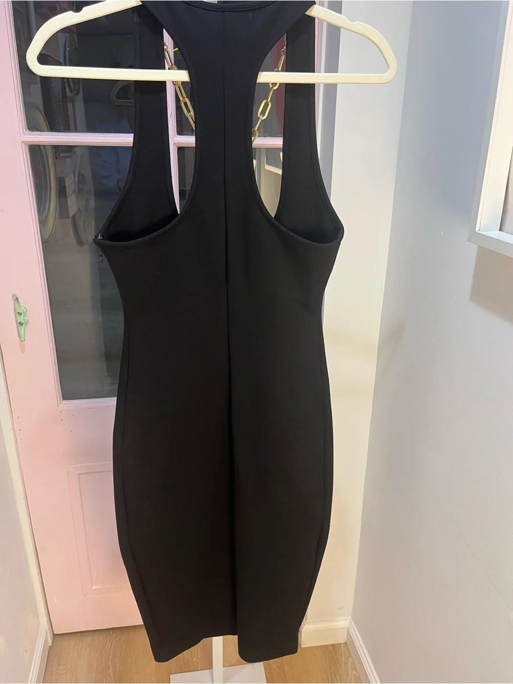 AREA Nameplate Tank Minidress